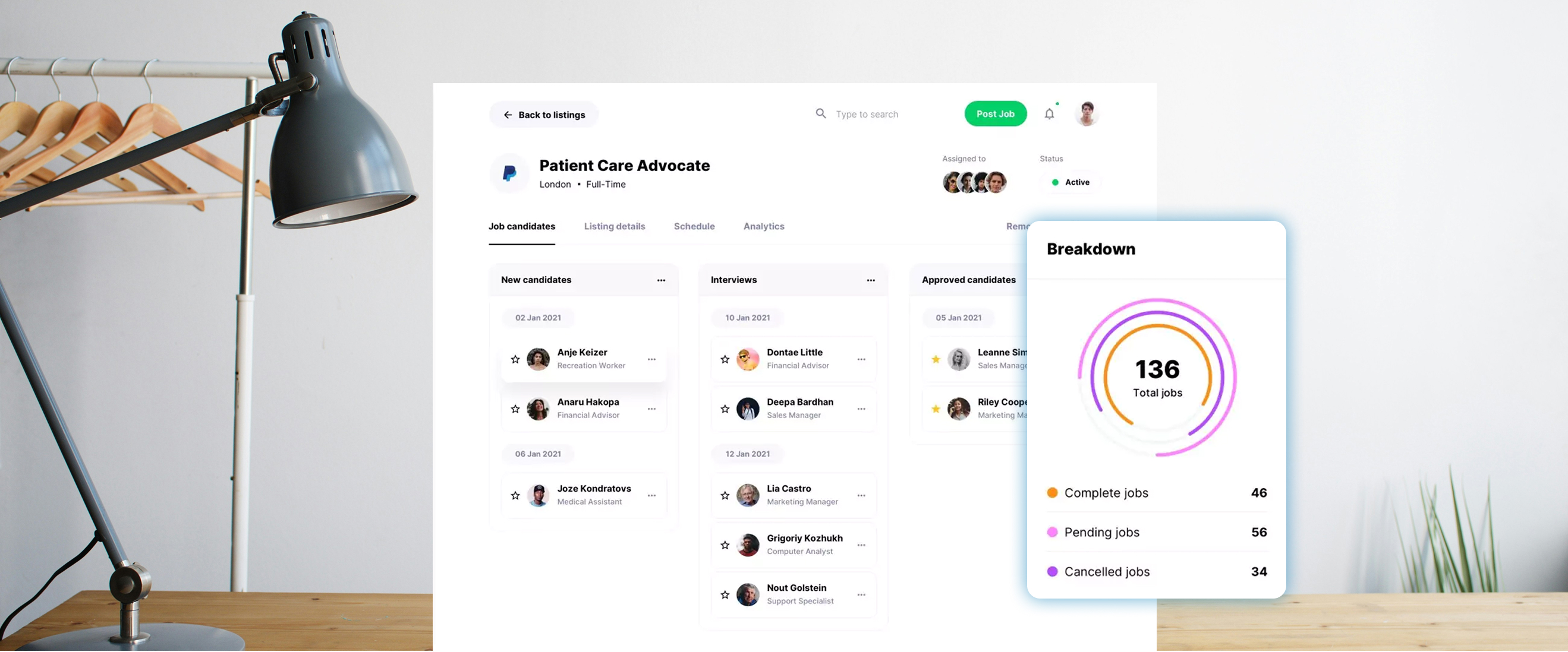 Career Development Interface